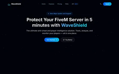 waveshield.xyz snapshot