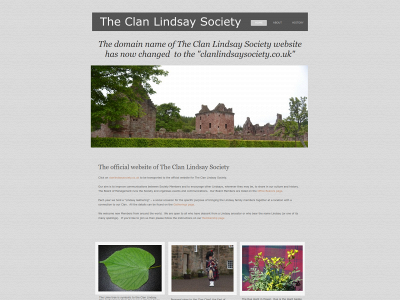 clanlindsaysociety.org snapshot