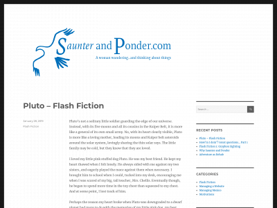 saunterandponder.com snapshot