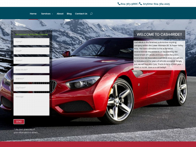 cash4ride.ca snapshot