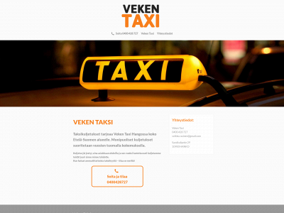 vekentaksi.fi snapshot