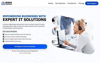 vairazasolutions.com.au snapshot