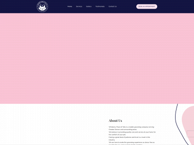whiskerspawstails.com snapshot