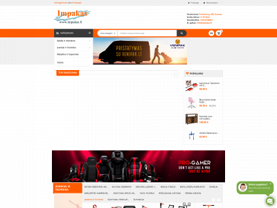 impakas.lt snapshot