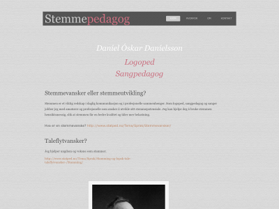stemmepedagog.no snapshot