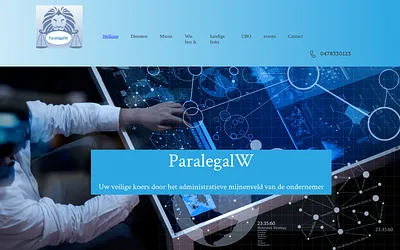 paralegalw.be snapshot