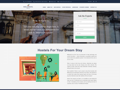 millennialhostels.com snapshot