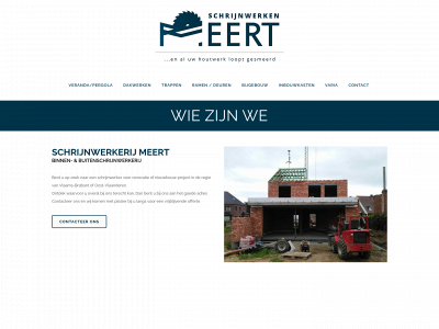 schrijnwerkerij-meert.be snapshot