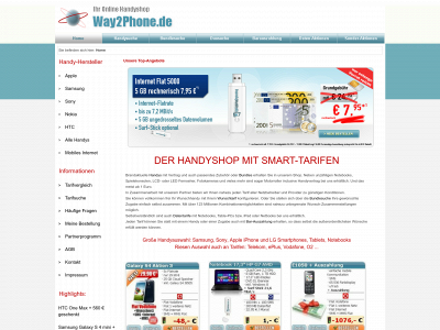 way2phone.de snapshot