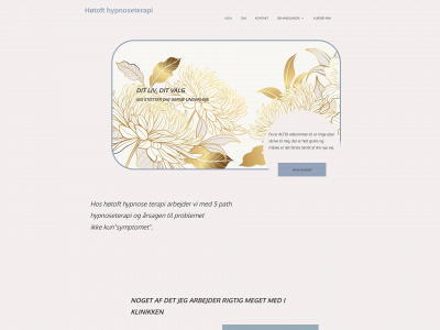 hoetofthypnoseterapi.dk snapshot