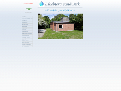 eskebjergvandvaerk.dk snapshot