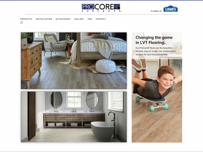 procorefloors.com snapshot