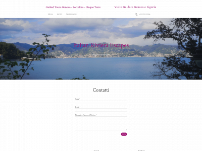 italianrivieraescapes.it snapshot