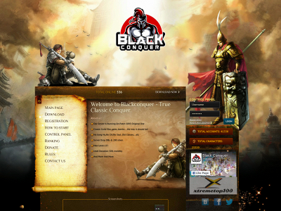 blackconquer.com snapshot