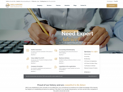 amcaauditing.com snapshot
