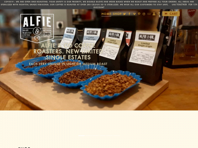 alfiecoffee.co.uk snapshot