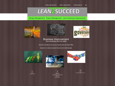 lean2succeed.co.uk snapshot