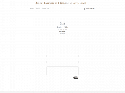 bengali2english.com snapshot
