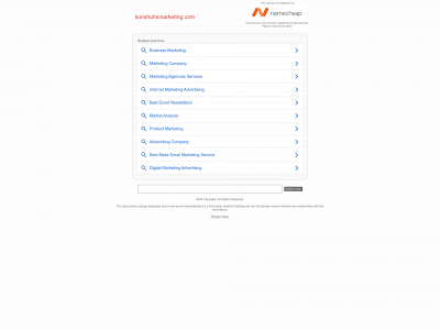 konshuhsmarketing.com snapshot