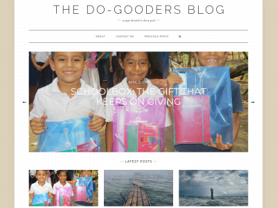 thedogoodersblog.com snapshot