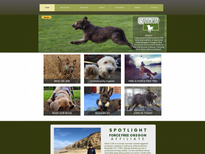 forcefreeoregon.org snapshot