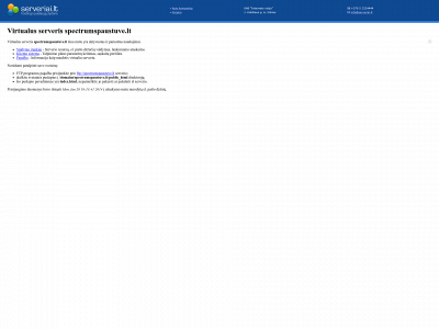 spectrumspaustuve.lt snapshot