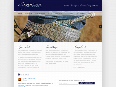 argentinaautentica.com snapshot