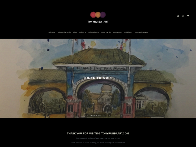 tonyrubbaart.com snapshot