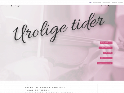 uroligetider.dk snapshot