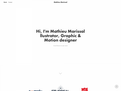mathieumarissal.com snapshot