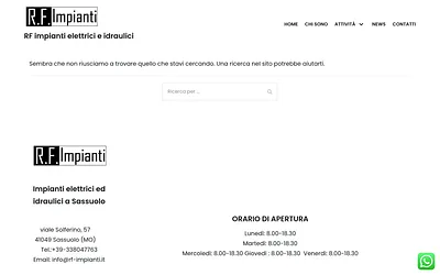 rfimpiantielettricieidraulici.it snapshot