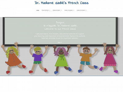 madamegadiesfrenchclass.com snapshot