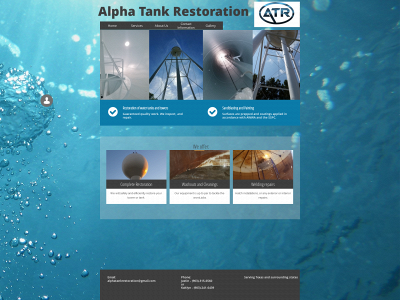 alphatankrestoration.com snapshot