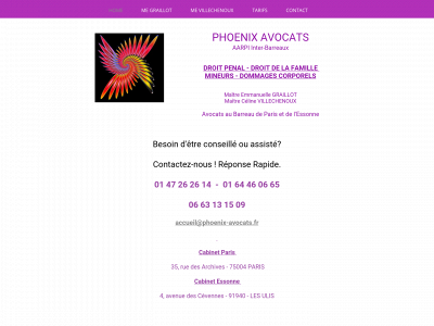 phoenix-avocats.fr snapshot