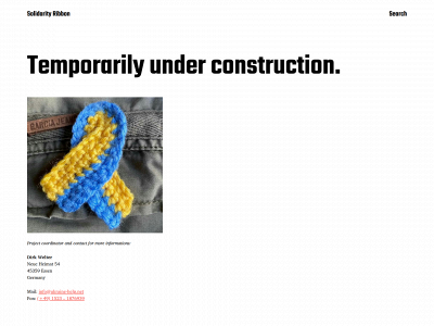 solidarity-ribbon.com snapshot