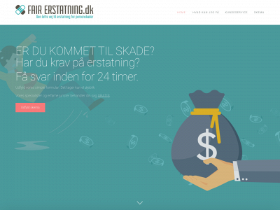 fairerstatning.dk snapshot