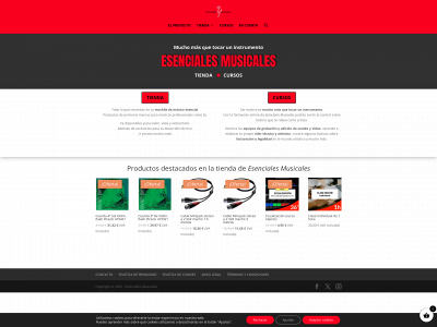 esencialesmusicales.com snapshot
