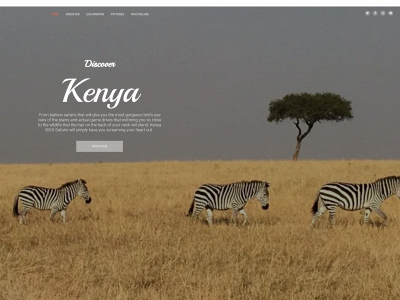 kenyabig5safari.com snapshot