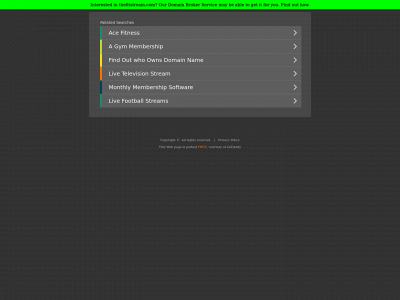 thefitstream.com snapshot