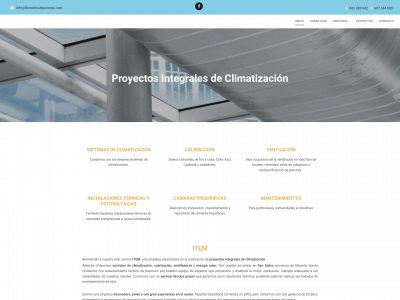 www.itemclimatizaciones.es snapshot