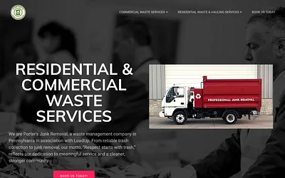portersjunkremoval.com snapshot