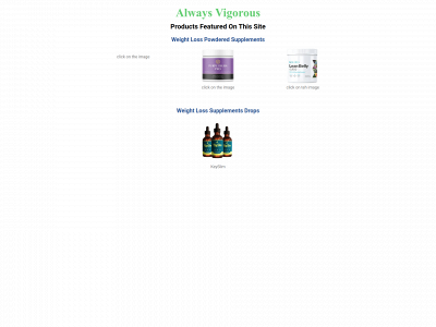 alwaysvigorous.com snapshot