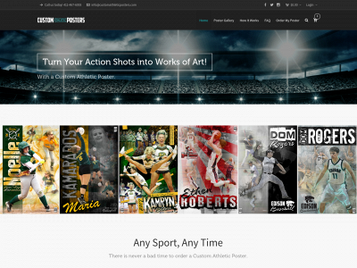customathleticposters.com snapshot