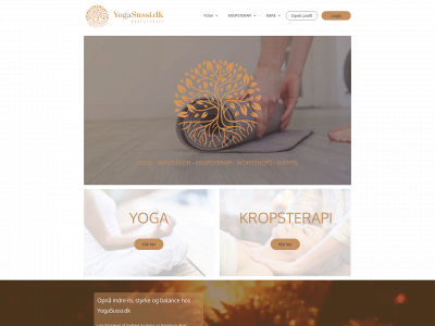 yogasussi.dk snapshot