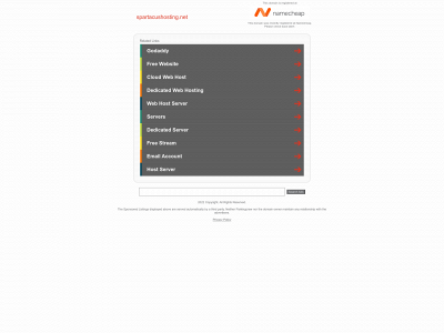 spartacushosting.net snapshot