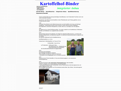 kartoffelhof-binder.de snapshot