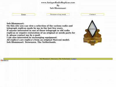 antiqueradioreplica.com snapshot