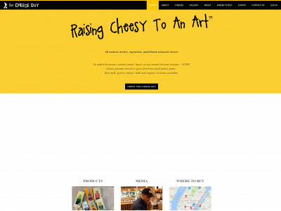 www.thecheeseguy.com snapshot