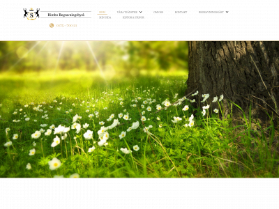 rimbobegravning.se snapshot