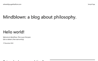 wheredidyougetthatfrom.com snapshot